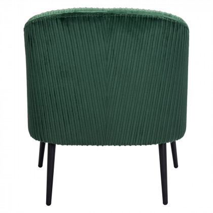 ZUO Ranier Accent Chair - Green/Matte Black