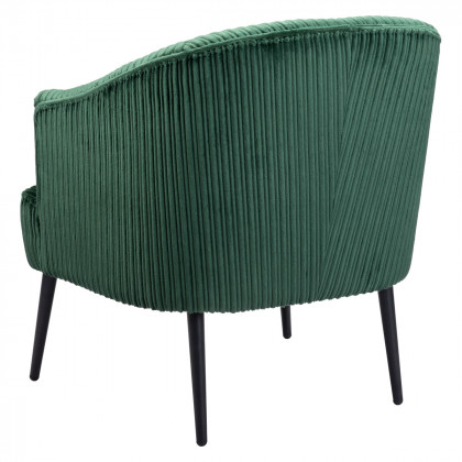 ZUO Ranier Accent Chair - Green/Matte Black
