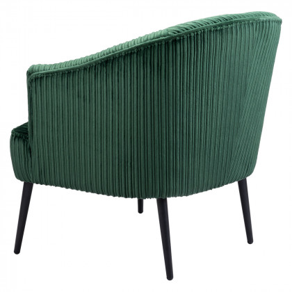 ZUO Ranier Accent Chair - Green/Matte Black