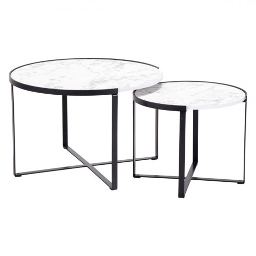 ZUO - Brioche Coffee Table Set in White