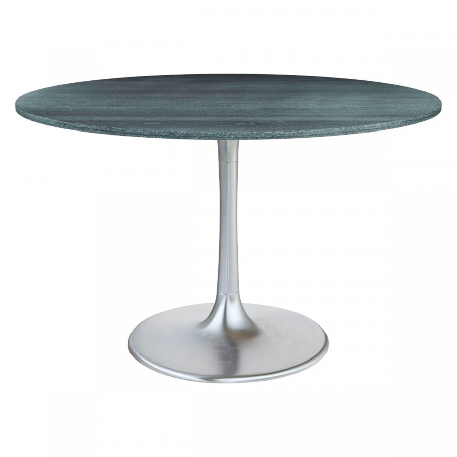 ZUO Metropolis Dining Table - Black, 48"D