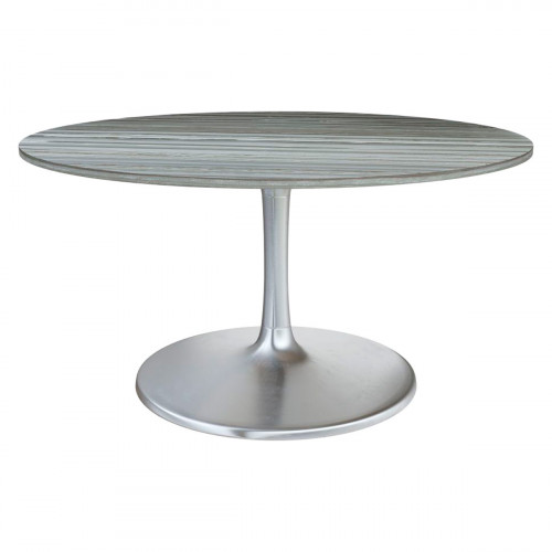 ZUO Star City Dining Table - Gray, 60"D