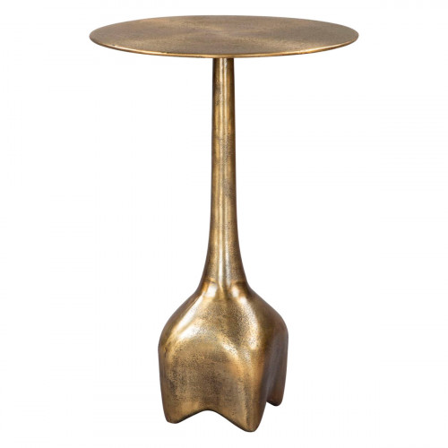 ZUO - Lexi Side Table in Antique Brass