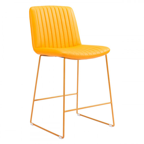 ZUO Mode Counter Chair - Yellow