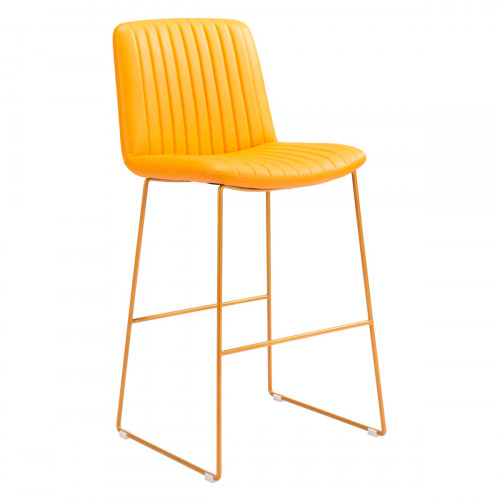 ZUO Mode Bar Chair - Yellow