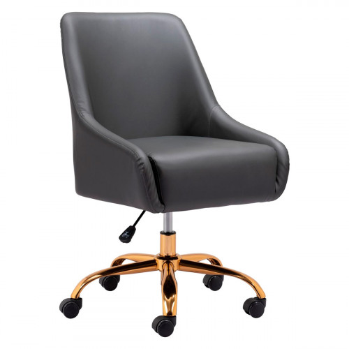 ZUO Madelaine Office Chair - Gray