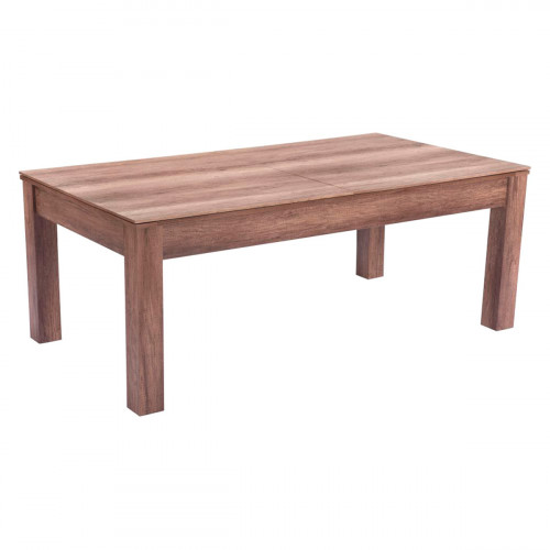 ZUO - Bonkers 3 In 1 Table With Pool Accessories in Brown