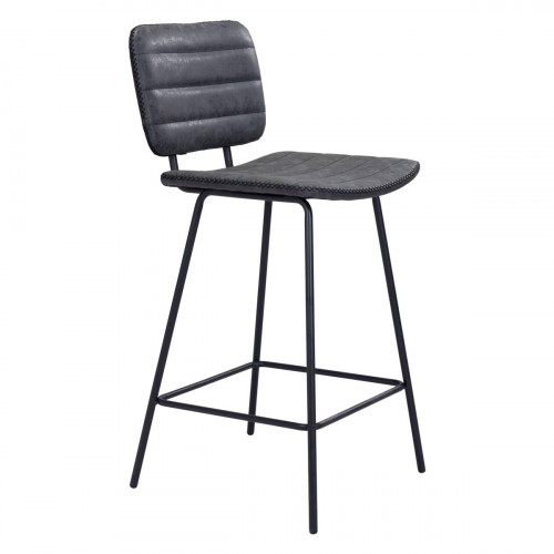 ZUO - Boston Counter Chair in Vintage Black