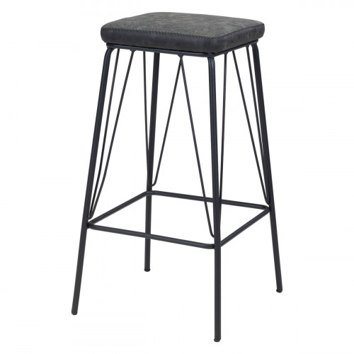 ZUO - Samuel Counter Stool in Vintage Black