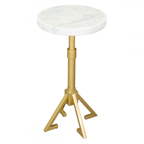 ZUO - Maurice Side Table in White, 22"H