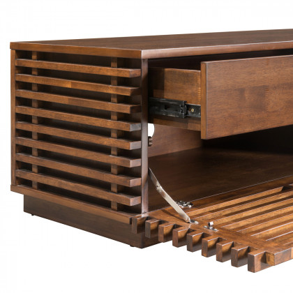 ZUO Linea Wide Entertainment Sd - Walnut