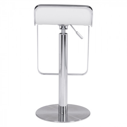 ZUO Equino Barstool - White/Silver