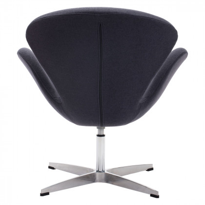 ZUO Pori Occasional Chair - Gray/Silver