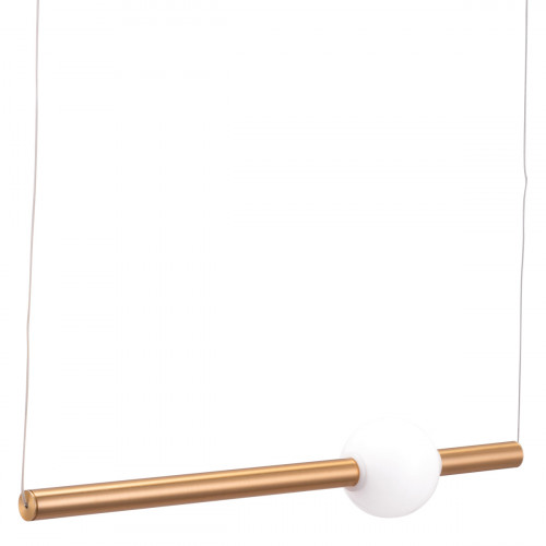 ZUO - Adeo Ceiling Lamp in Brass