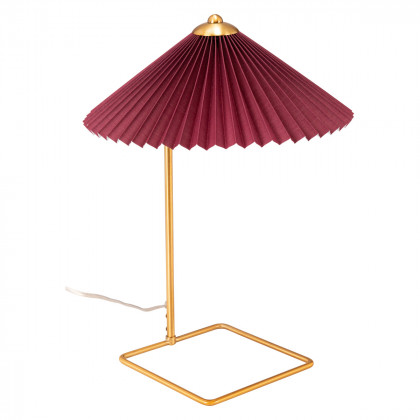 ZUO - Charo Table Lamp in Red/Gold