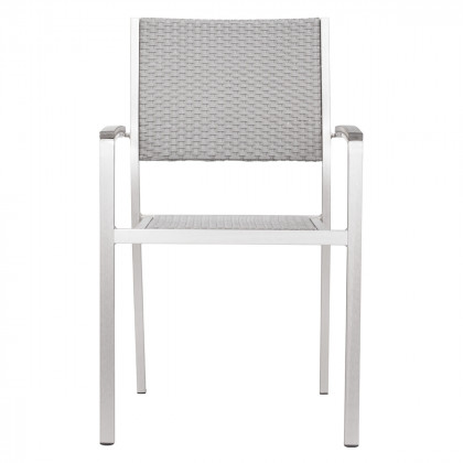 ZUO Metropolitan Arm Chair (Set Of 2) - Silver