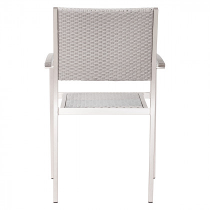 ZUO Metropolitan Arm Chair (Set Of 2) - Silver
