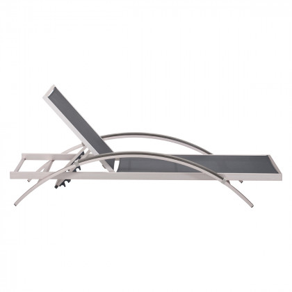 ZUO - Metropolitan Chaise Lounge (Set Of 2) in Silver