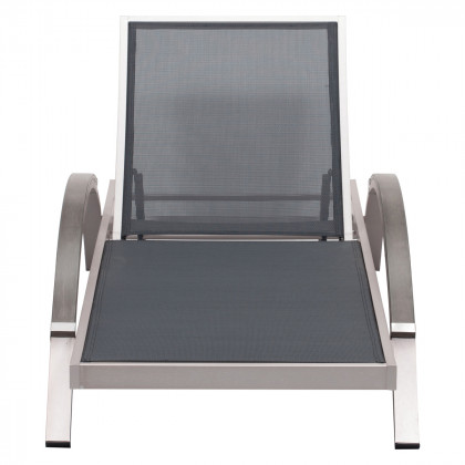 ZUO - Metropolitan Chaise Lounge (Set Of 2) in Silver