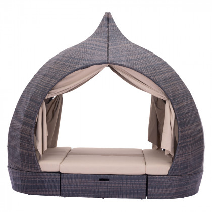 ZUO - Majorca Daybed in Brown/Beige