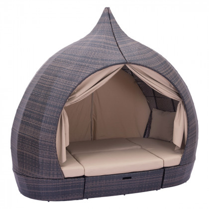 ZUO - Majorca Daybed in Brown/Beige