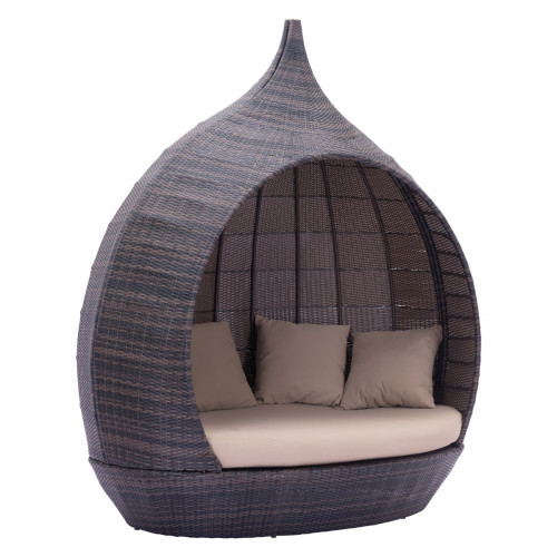 ZUO - Martinique Beach Daybed in Brown/Beige