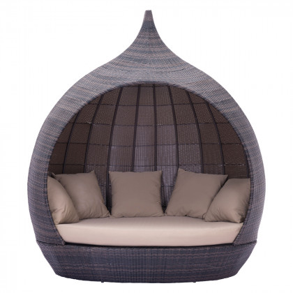 ZUO - Martinique Beach Daybed in Brown/Beige