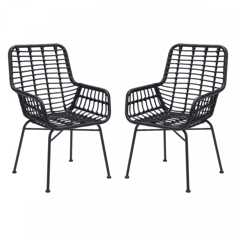 ZUO Lyon Dining Chair (Set Of 2) - Black