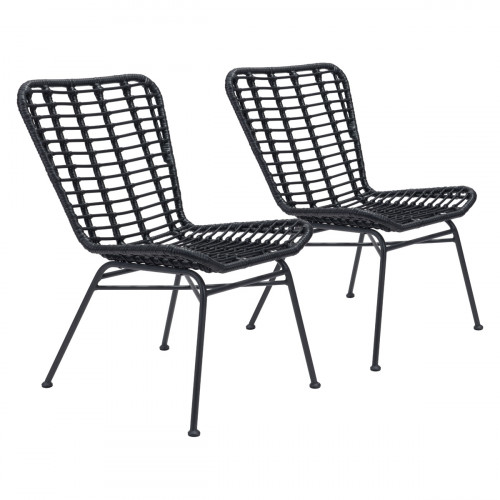 ZUO Lorena Dining Chair (Set Of 2) - Black