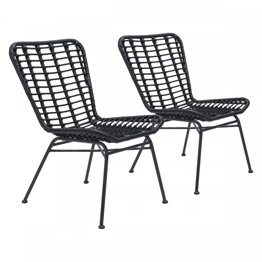 ZUO Lorena Dining Chair (Set Of 2) - Black