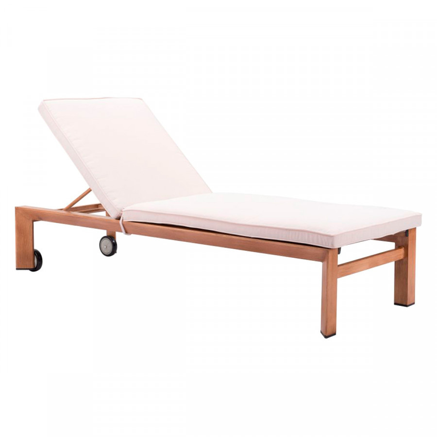 ZUO - Cozumel Lounge Chair in Beige