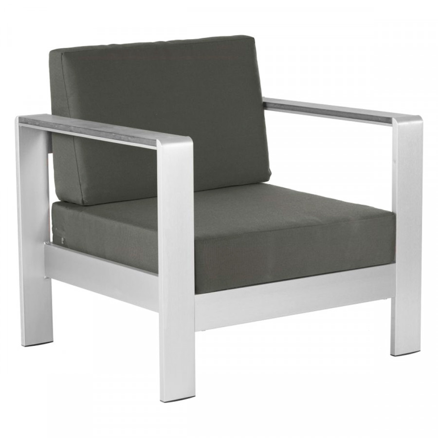 ZUO - Cosmopolitan Arm Chair in Dark Gray