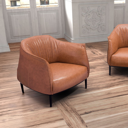 ZUO Julian Accent Chair - Coffee