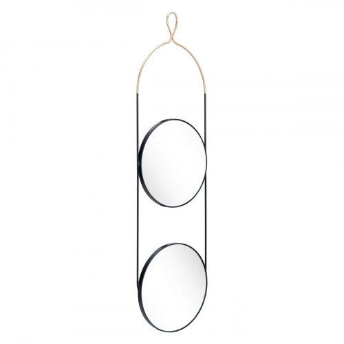 ZUO - Zodiac Round Mirror in Gold
