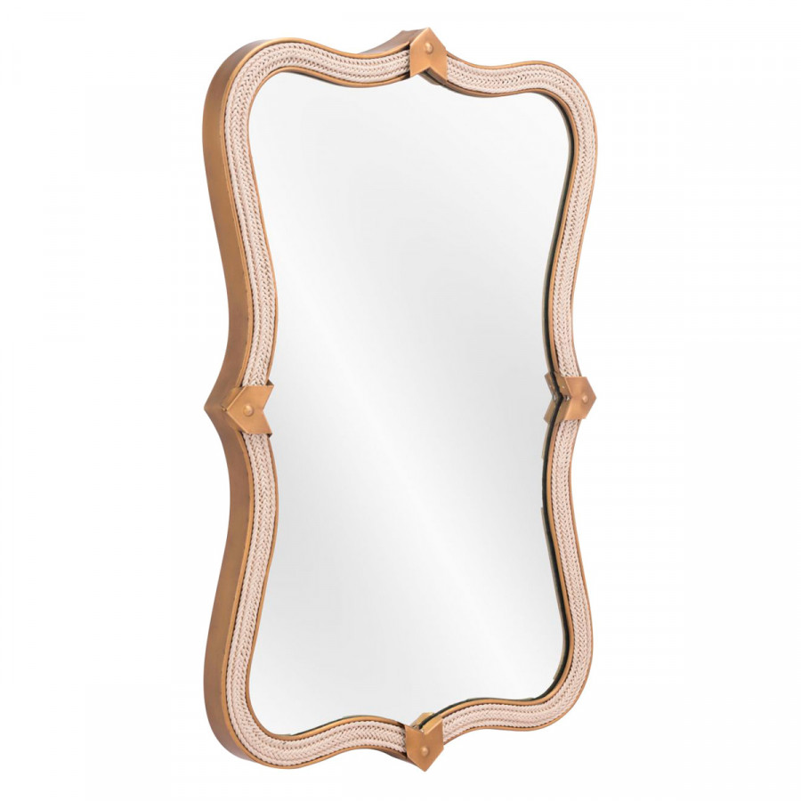 ZUO - Hillegass Mirror in Gold