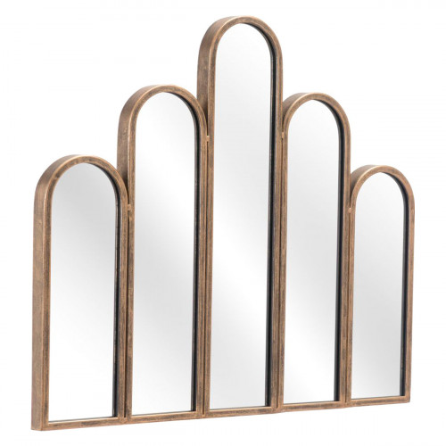ZUO - Fountain Mirror in Antique Gold