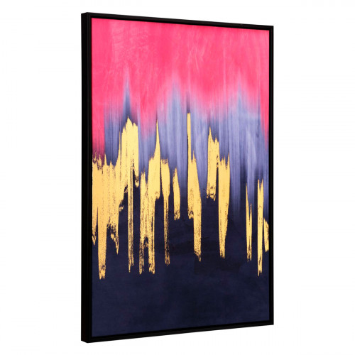 ZUO - Sunset Wave Canvas Wall Art in Multi-Color