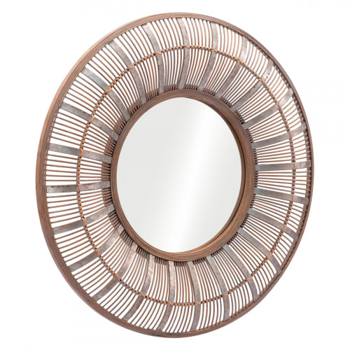 ZUO - Toto Mirror in Antique Gold