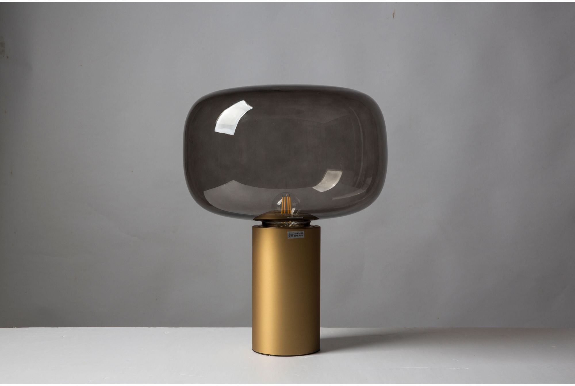 Mobital Glow Low Table Lamp - Gray