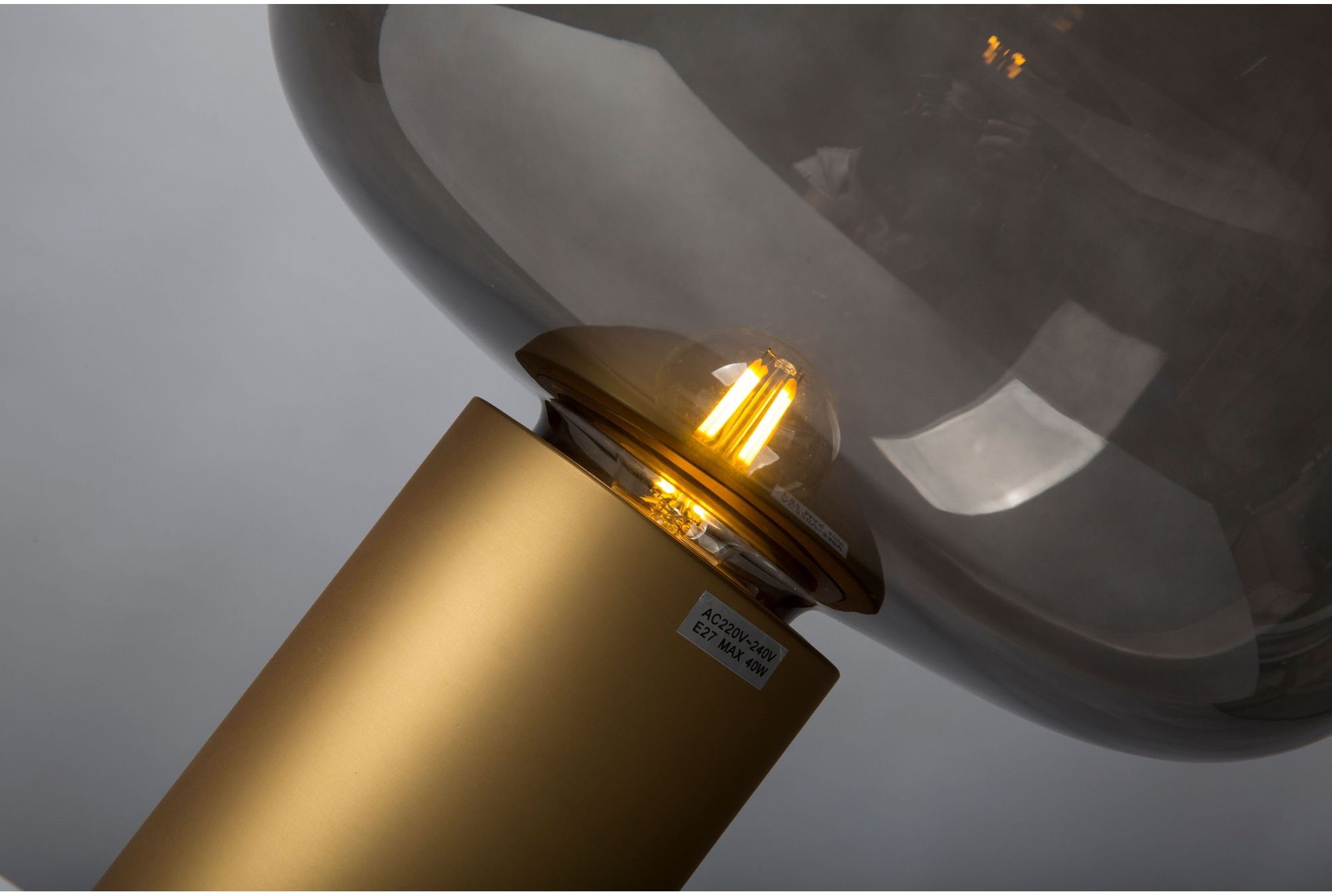 Mobital Glow Low Table Lamp - Gray