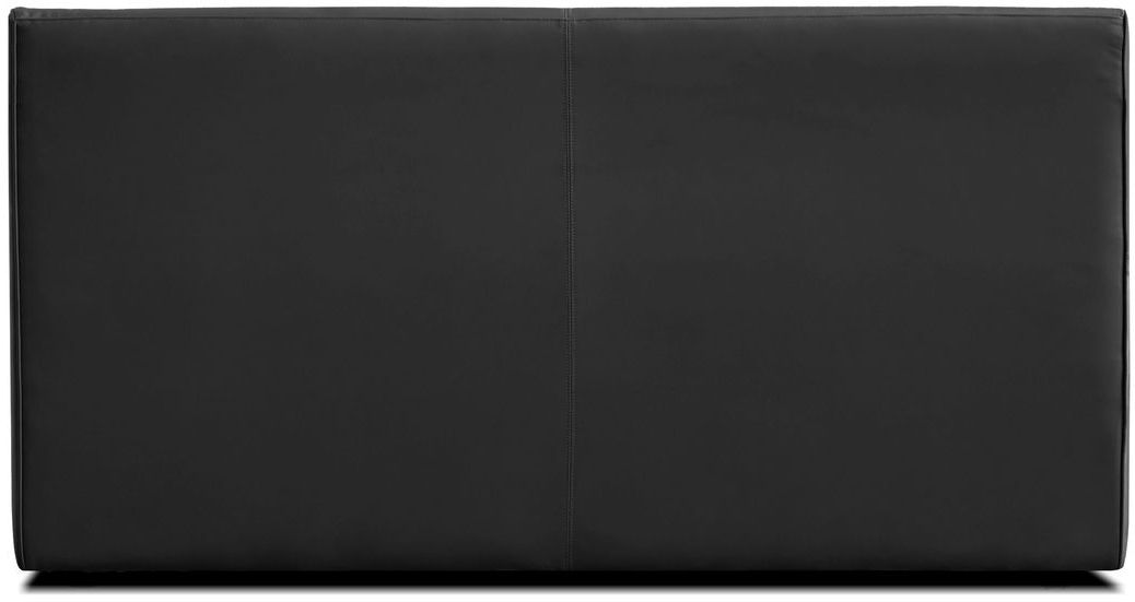 Mobital Noah Upholstered King Size Bed - Black, Leatherette