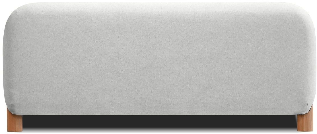 Mobital Rubble Queen Size Bed - Cream Latte, Fabric