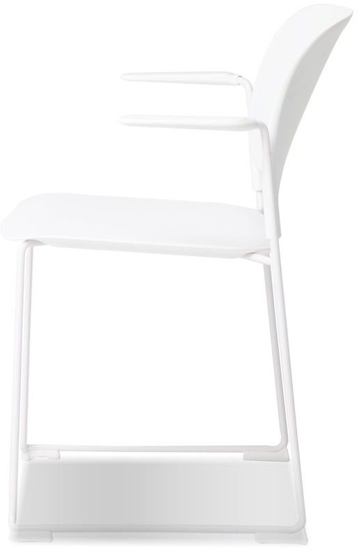 Mobital Pringle Armchair Stackable - White