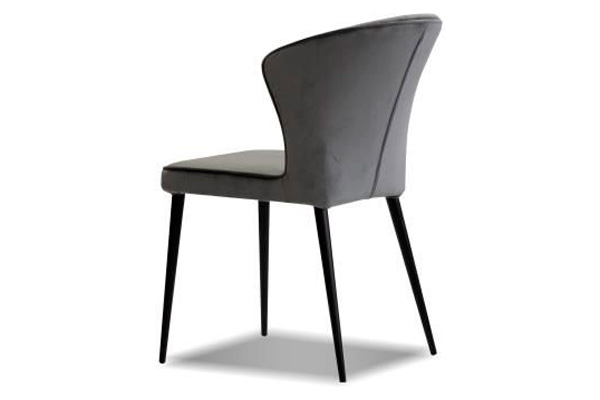 Mobital Ariel  Dining Chair - Graphite, Fabric