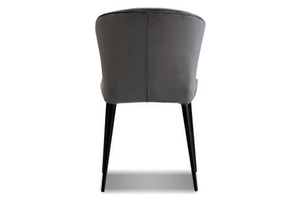 Mobital Ariel  Dining Chair - Graphite, Fabric