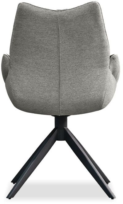 Mobital - Gian Swivel Armchair in Espresso Ultra Suede/Brunette
