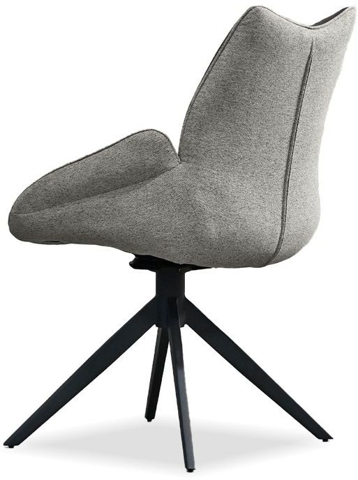 Mobital - Gian Swivel Armchair in Espresso Ultra Suede/Brunette