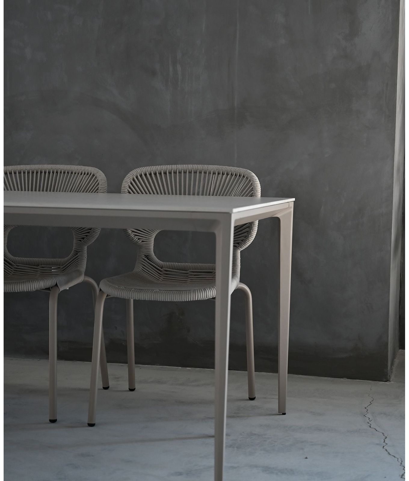 Mobital Cayman Indoor/Outdoor 94" Dining Table - Travertino