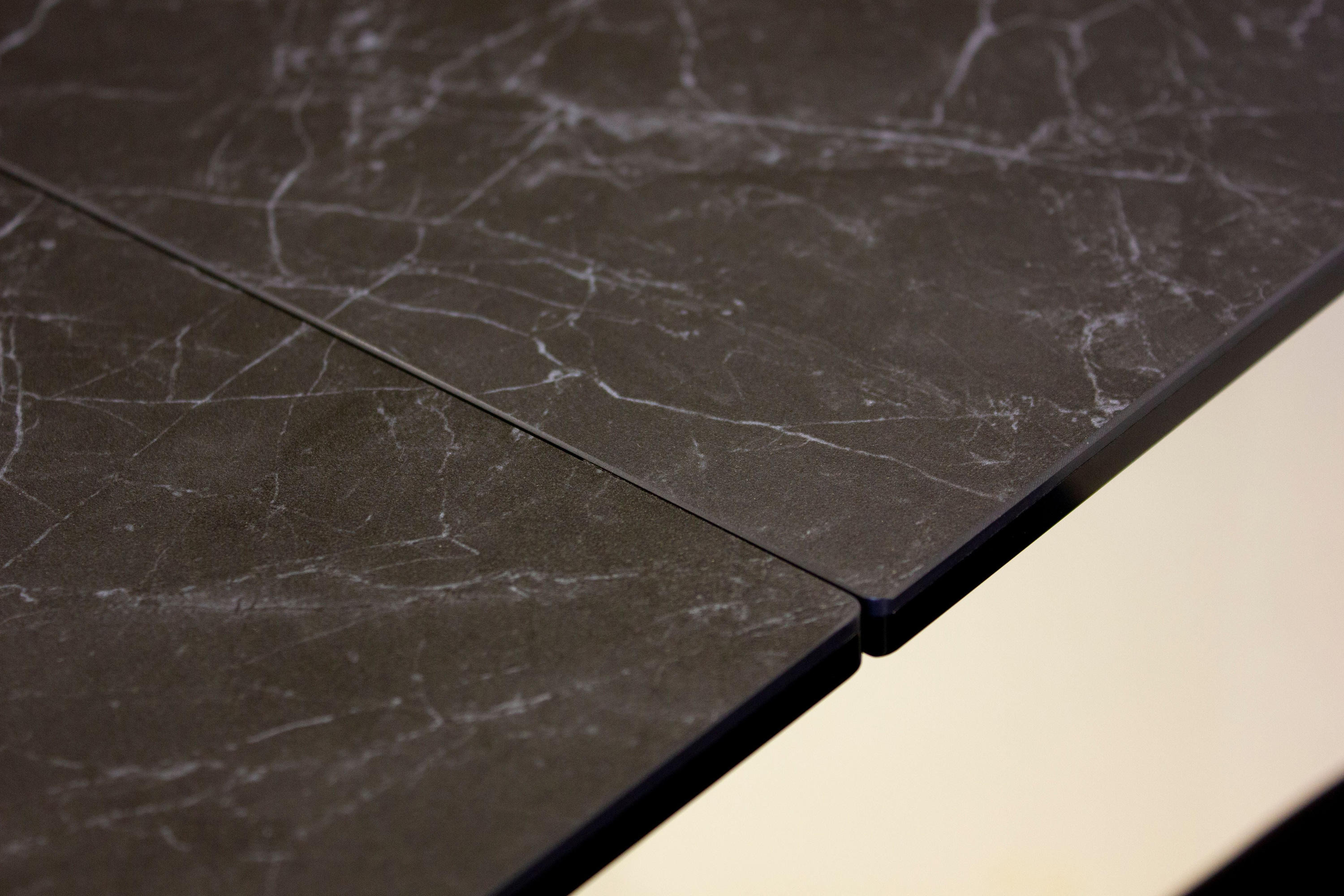 Mobital The W Dining Table with Double Extension - Slate, Ceramic