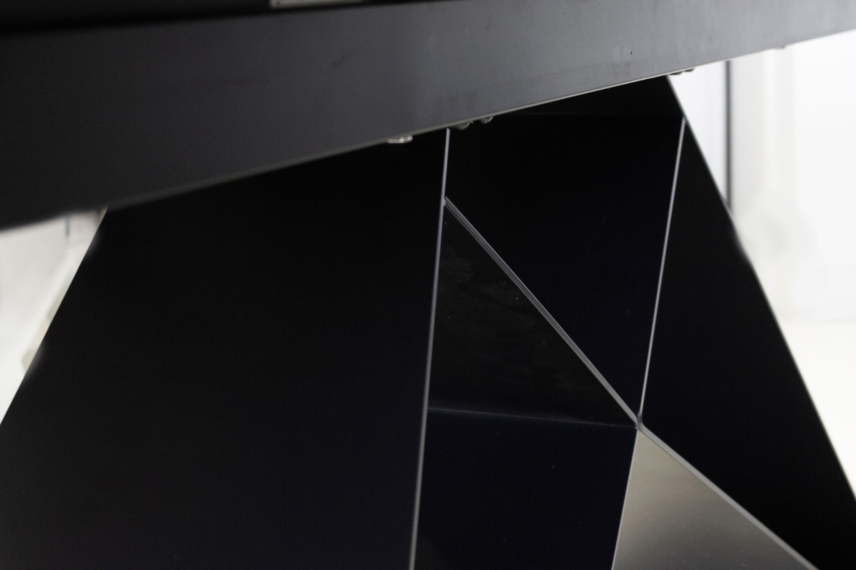 Mobital The W Dining Table with Double Extension - Slate, Ceramic